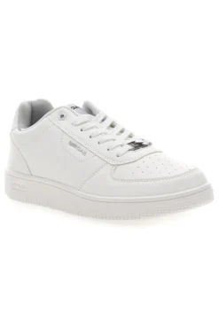 Sneakers total white in materiale sintetico Gas Kevin -Ltx