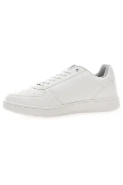 Sneakers total white in materiale sintetico Gas Kevin -Ltx