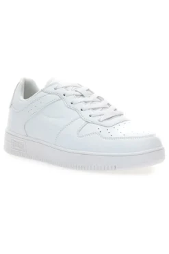 Sneakers total white traforate in materie sintetiche Everlast EV713