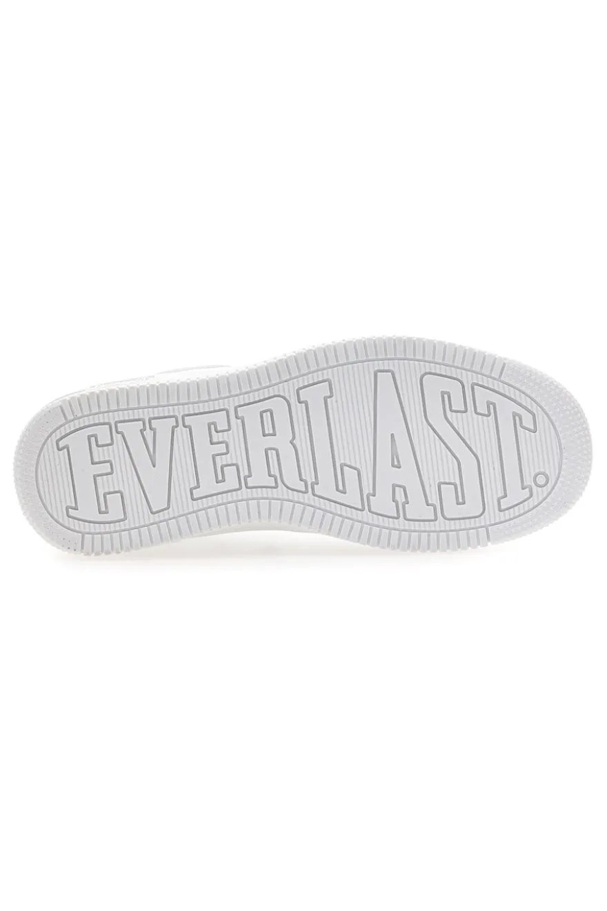 Sneakers total white traforate in materie sintetiche Everlast EV713