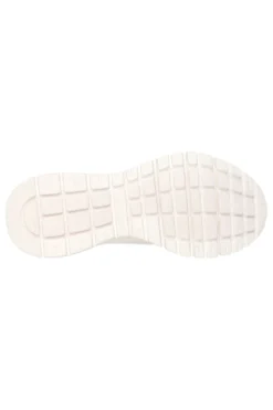 Sneakers Vegan Bianche con Platform Skechers Uno Flex - Spring On Air