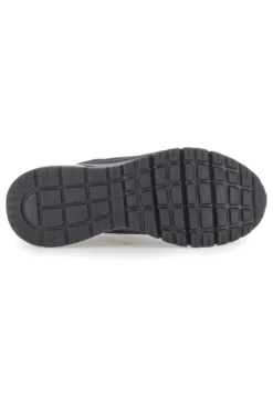 Sneakers Vegan Nere con Platform Skechers Uno Flex - Spring On Air