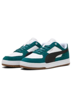 Sneakers verde bianco nero dettagli suede Puma Caven III OG