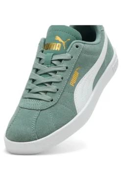 Sneakers Verde con Tomaia In Pelle e Suola Softfoam PUMA Club II Jr
