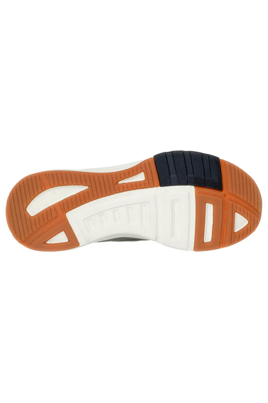 Sneakers verde oliva stile rétro Skechers Vertex Arke con Memory Foam