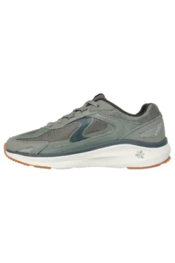 Sneakers verde oliva stile rétro Skechers Vertex Arke con Memory Foam