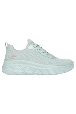 Sneakers verde salvia in knit con Memory Foam Skechers Bobs B Flex Hi Flying Hi