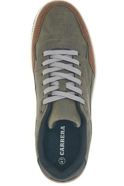 Sneakers verdi con inserti marroni Carrera CAM237046868