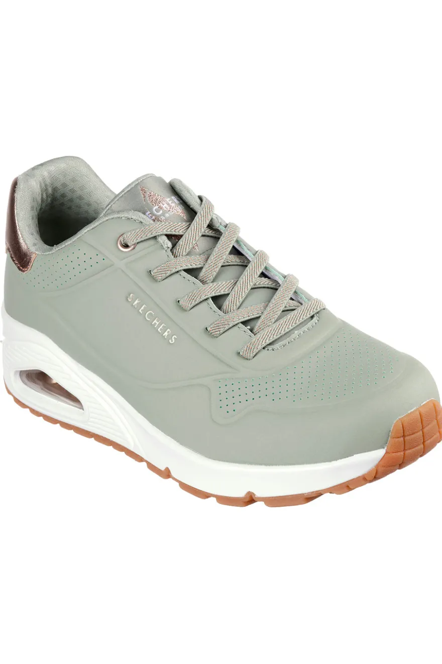 Sneakers Verdi Skechers Street Uno - Shimmer Away