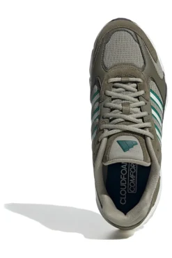 Sneaker verdi traspiranti con suola Cloudfoam Adidas CRAZYCHAOS 2000