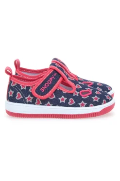 Snoopy First Steps Schuhe 22161111 Blau und Fuchsia