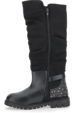 Stiefel Grazie 13890 Schwarz mit Strasssteinen