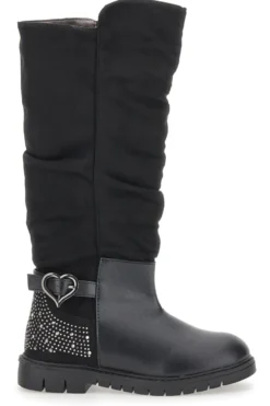 Stiefel Grazie 13890 Schwarz mit Strasssteinen