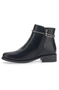 Stivaletti Ankle Neri Con Tacco a Blocco Me & Me CDNYYONG57