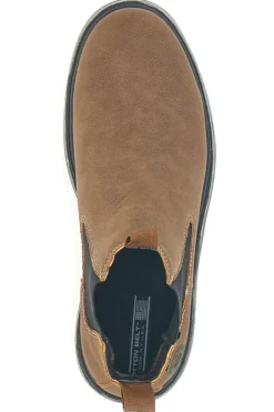 Stivaletti Beatles Marroni con Elastici Laterali COTTON BELT HARVAD THIN