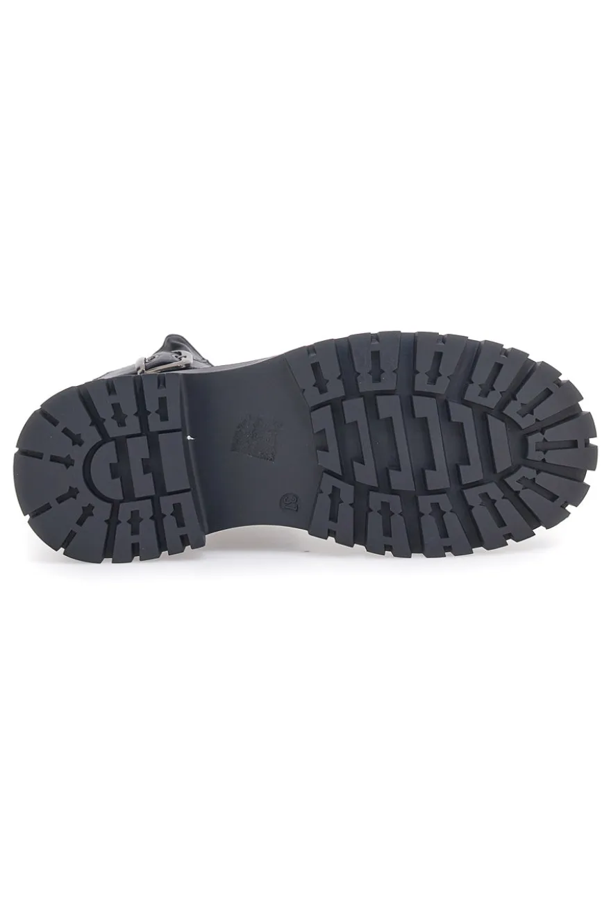 Stivaletti Biker Neri Sweet Years 8583