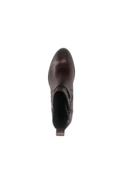 Stivaletti bordeaux in pelle caldi con fibbia Bagatt D15AMQ374000