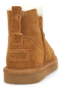 Stivaletti Camel con Pelo Pittarello Wow 2755