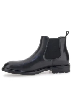 Stivaletti Chelsea neri in vera pelle Ferré FU231C621