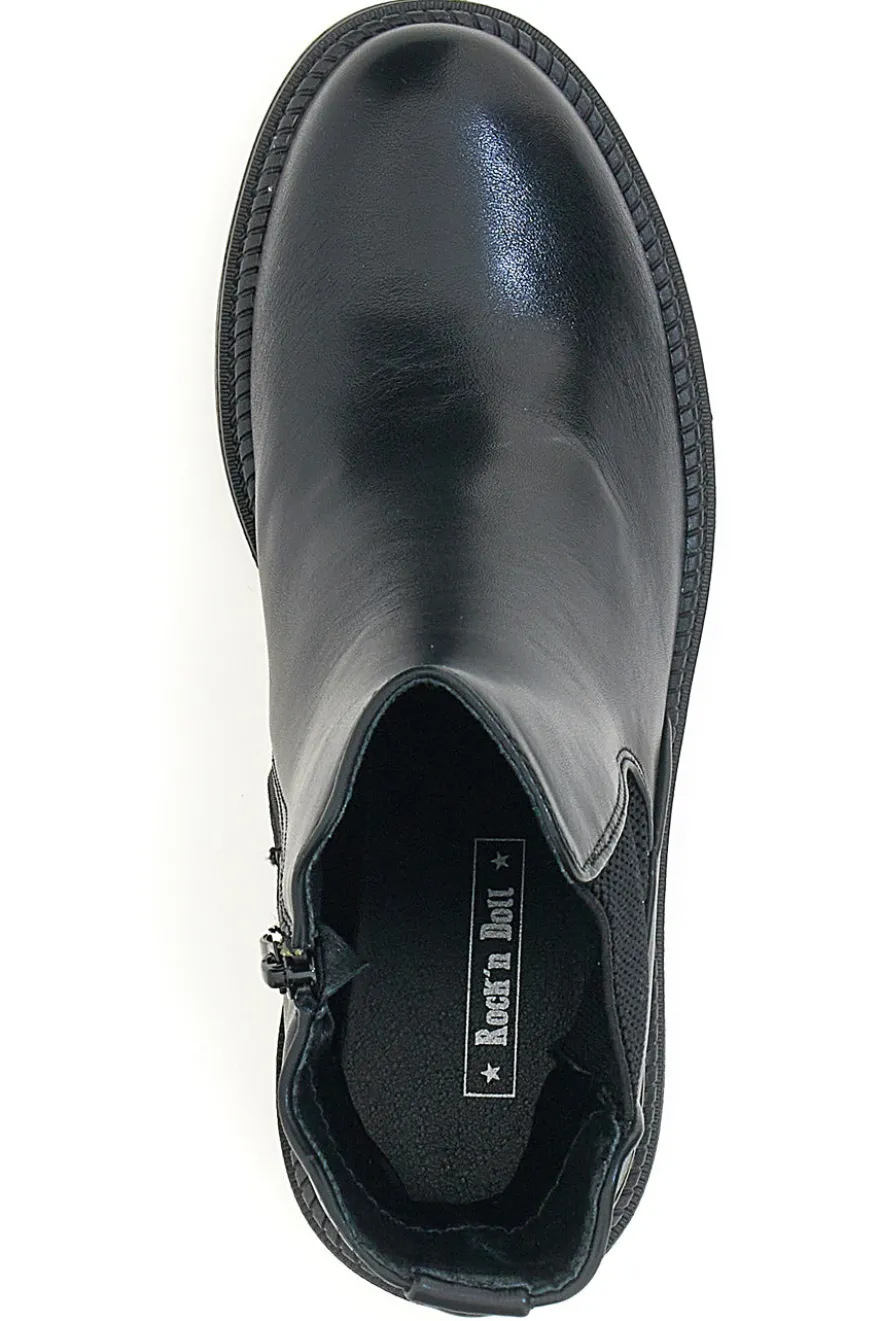 Stivaletti Chelsea Neri Rock' N Doll 262591