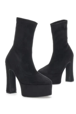 Stivaletti con Tacco Neri Pittarello Couture 281