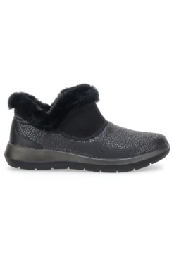 Stivaletti in Eco Fur Inblu 34 WG Nero