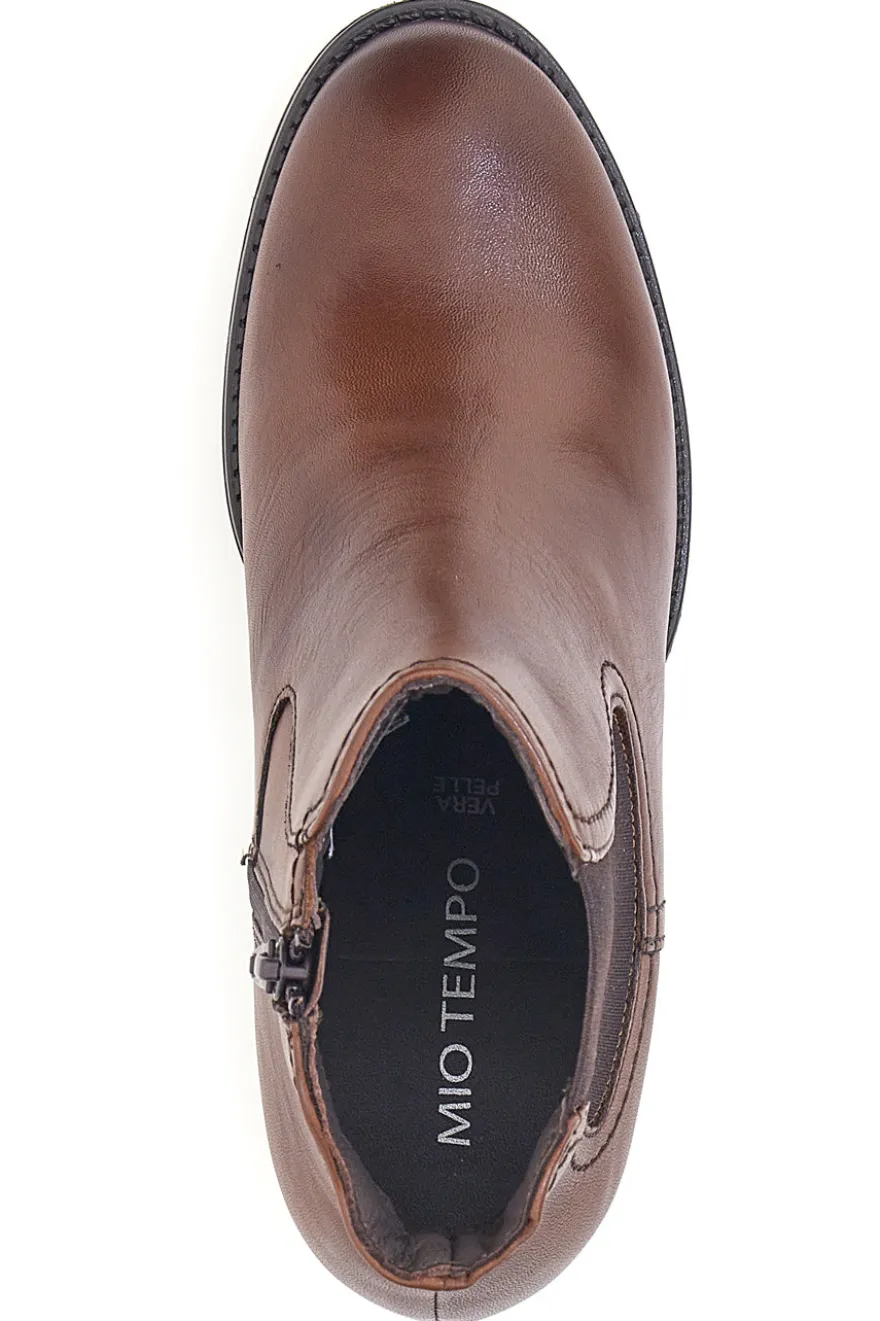 Stivaletti Marroni Chelsea Mio Tempo 2301