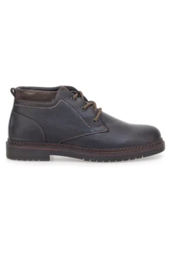 Stivaletti neri in vera pelle con collo imbottito Pittarello Eco 252520024