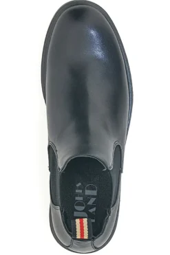 Stivaletto nero con elastici laterali JOHES LAND 180141