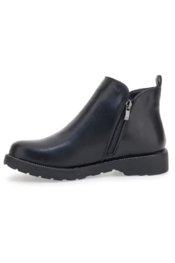 Stivaletto nero con inserti metallici ME & ME 1214