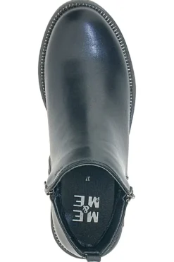 Stivaletto nero con inserti metallici ME & ME 1214