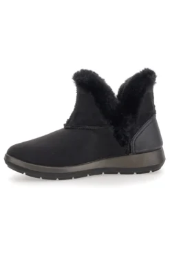 Stivaletto Nero Con Pelo Inblu WG022214