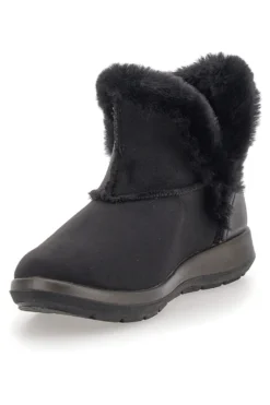Stivaletto Nero Con Pelo Inblu WG022214