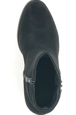 Stivaletto nero effetto camoscio con tacco Alto ENERGY 370