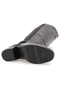 Stivali alti neri con fascia elastica Laura Biagiotti 9310