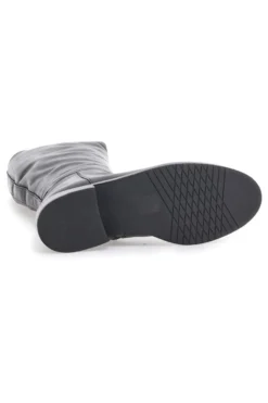 Stivali neri in vera pelle con zip laterale Pittarello Class RF24L447