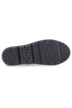 Stringate alte nere in pelle con zip laterale Pittarello Tierra 4757