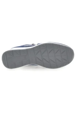 Stringate Blu con Platform e Tomaia Decorata INBLU 433 IN