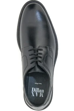 Stringate Eleganti in Vera Pelle Max Dillan 19031 Nere
