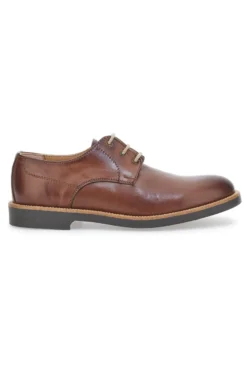 Stringate in Vera Pelle Pittarello 5208 Legno