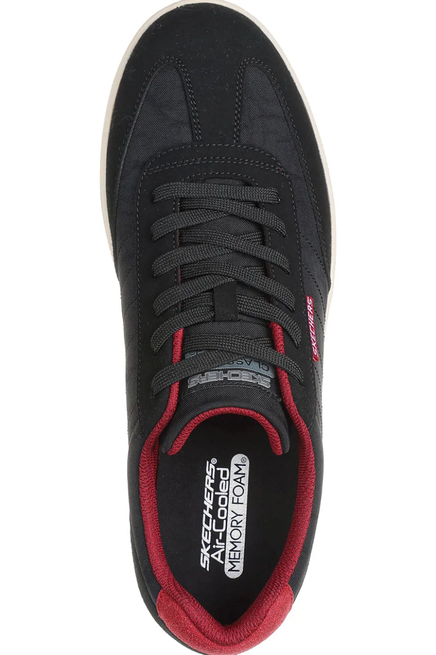 Stringate Nere con Soletta in Memory Foam SKECHERS PLACER VINSON