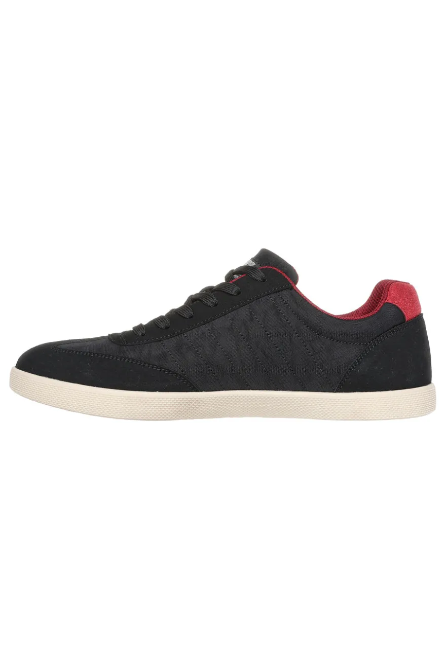 Stringate Nere con Soletta in Memory Foam SKECHERS PLACER VINSON