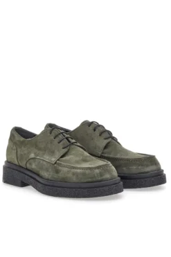 Stringato verde scamosciato PITTARELLO CLASS 510