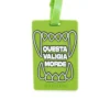 Tag per Valigia Verde "Questa Valigia Morde" NAMETAG 3