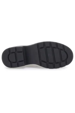 THE FIRST 503 Schwarze Stiefel mit Nieten und Schnalle