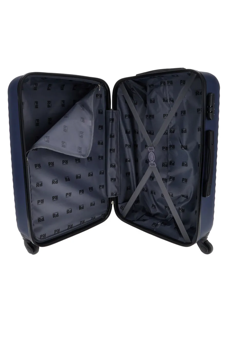 Trolley grande blu rigido Prima riga Pr194/G