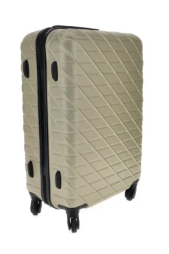 Trolley grande champagne rigido con 4 ruote Prima riga PR157/G