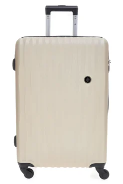 Trolley grande champagne rigido con ruote multidirezionali 2T2L 175/G
