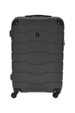 Trolley grande grigio rigido con 4 ruote 2T2L156/G
