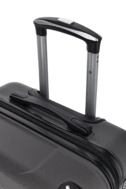 Trolley grande grigio rigido con 4 ruote 2T2L156/G